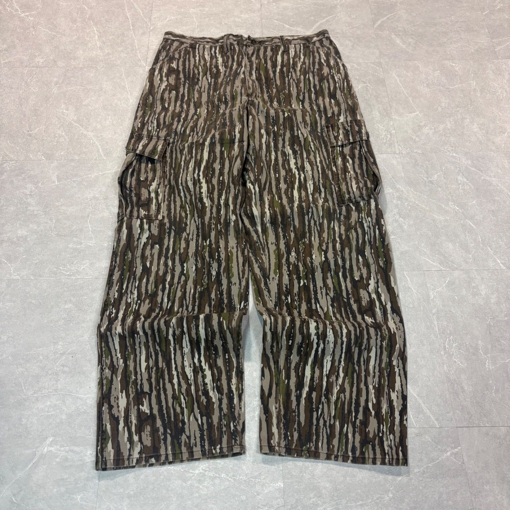 Liberty Realtree Camo Cargo Pants Mens 35x31.5 Made in USA Hunting Workwear